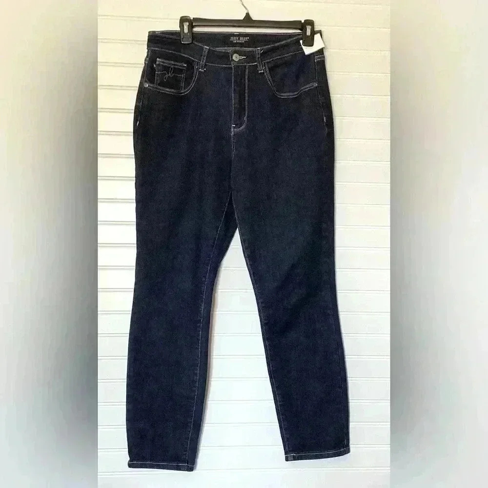 Judy blue Dark Wash Skinny Jeans Size 9/29 High Rise